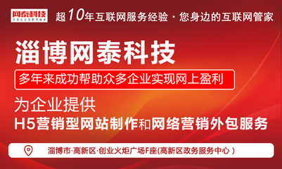 周村企業網站設計與軟件定制 淄博網泰科技助力企業數字化升級